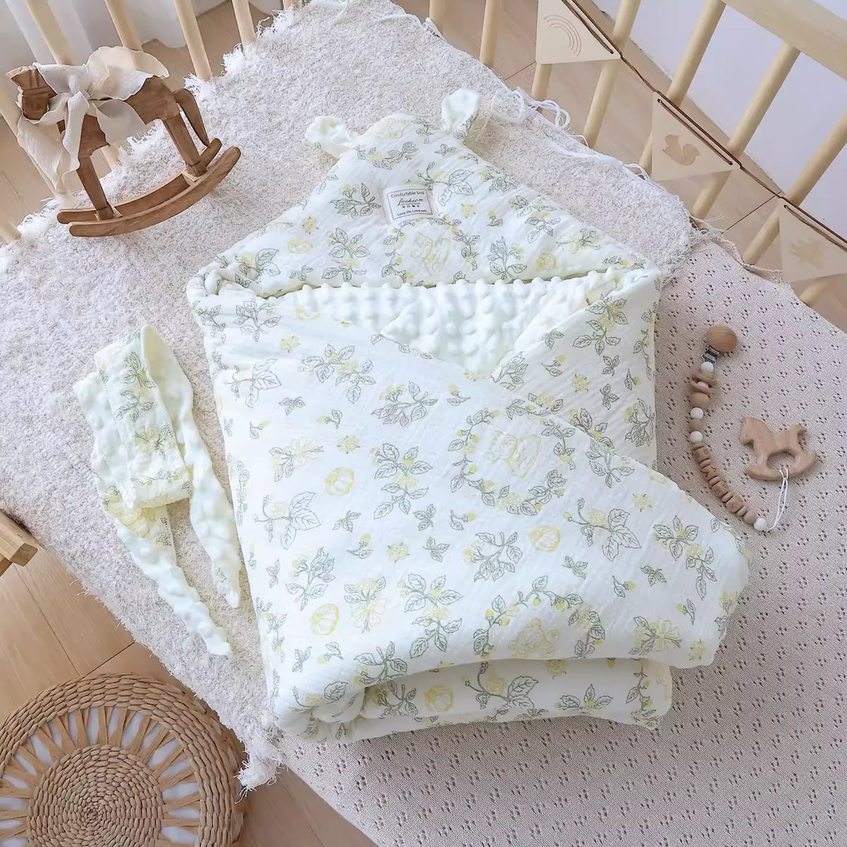 100% Cotton Swaddle Blanket