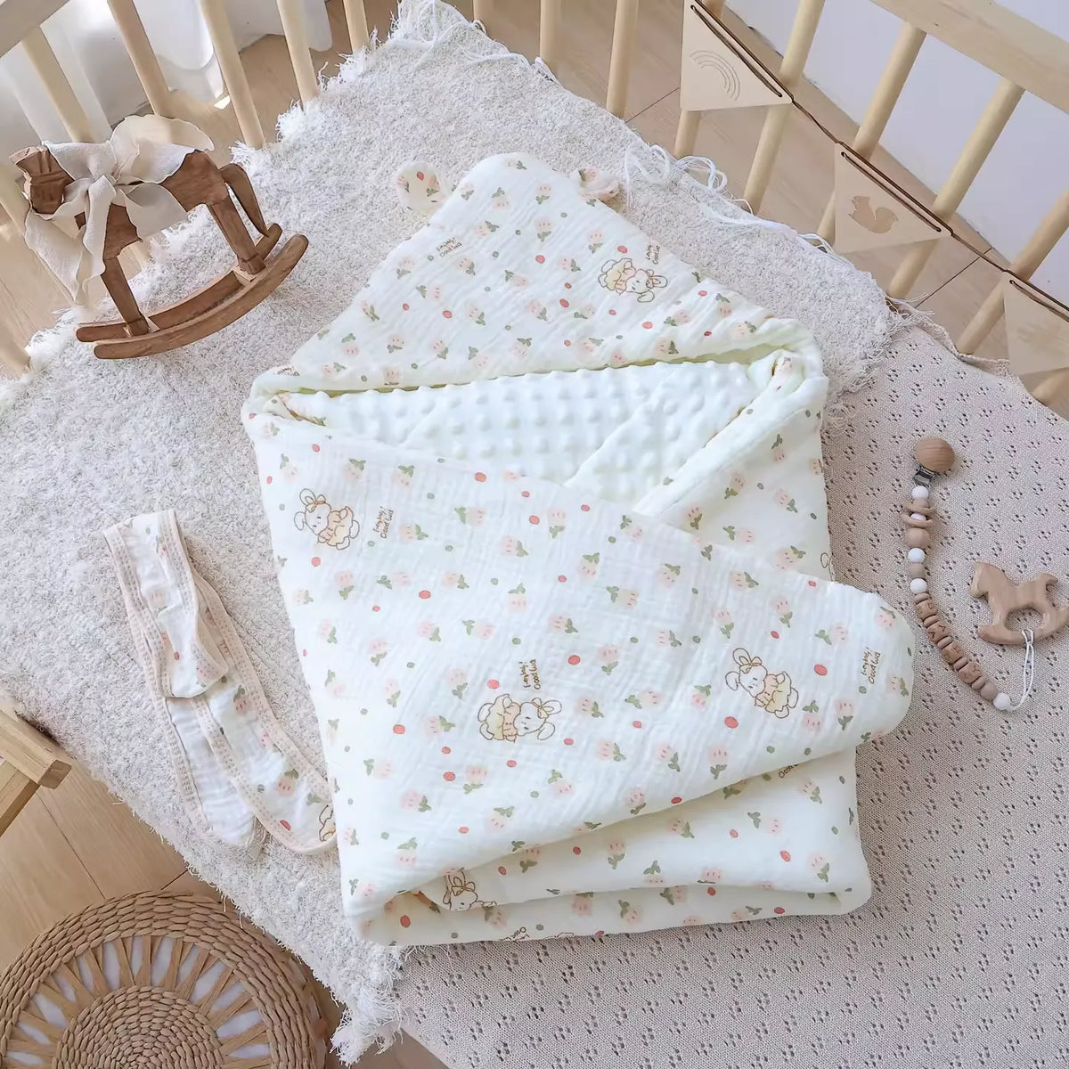 100% Cotton Swaddle Blanket