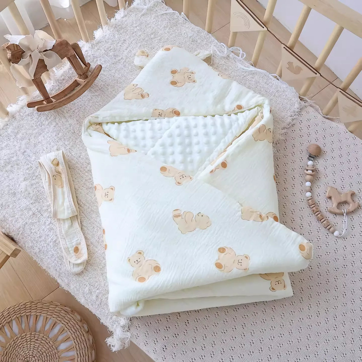 100% Cotton Swaddle Blanket