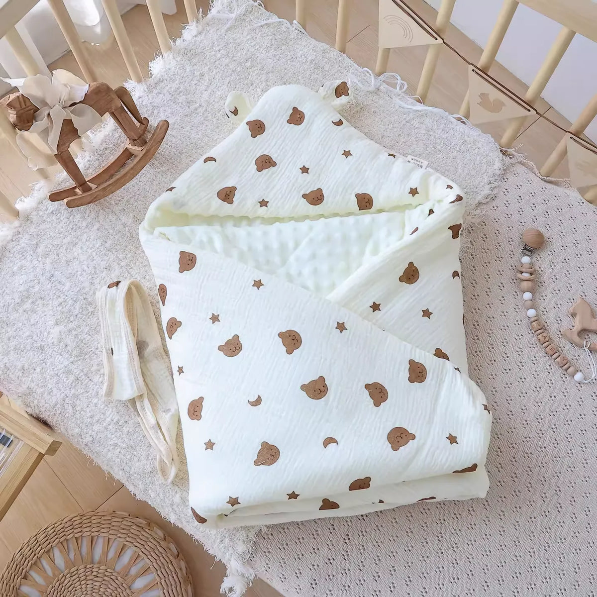 100% Cotton Swaddle Blanket