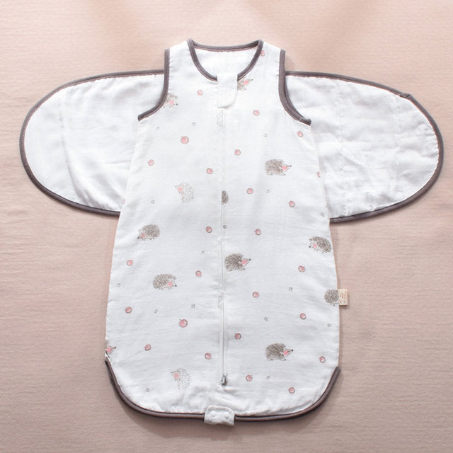 Baby Sleeping Bag Wearable Blanket Newborn Swaddle