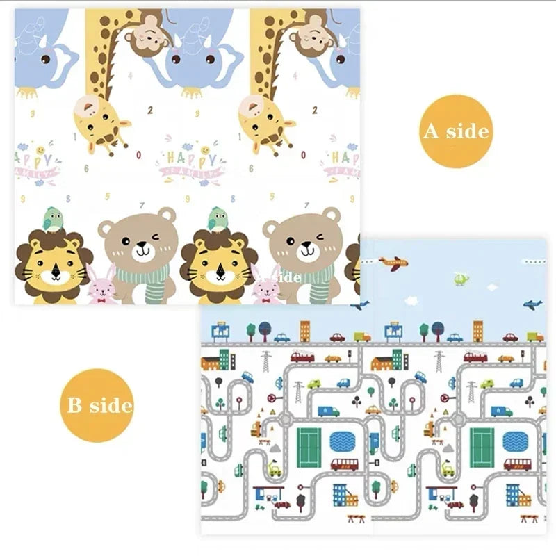 Non-toxic Baby Crawling Play Mats 200cm X180cm